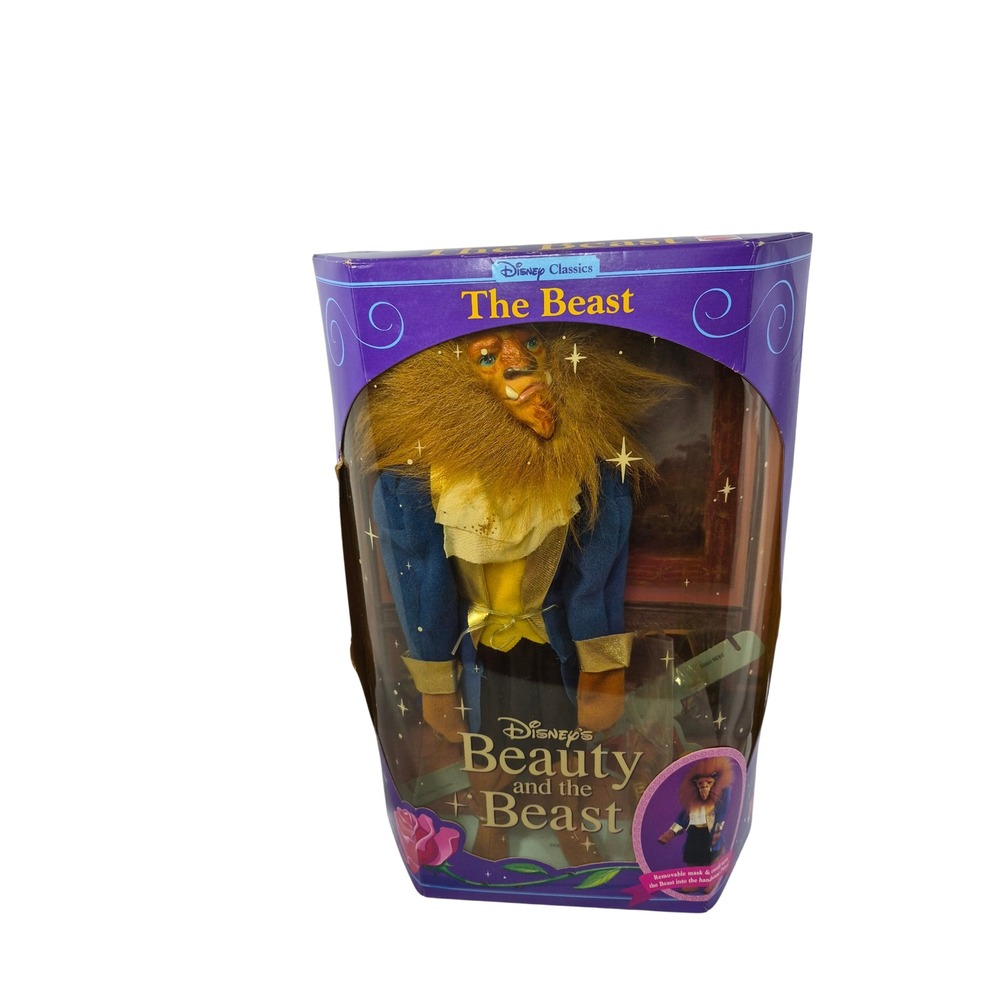 1991 New Open Box Vintage Mattel Beauty & the Beast Doll Disney Classics READ